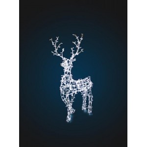 Световой олень, каркас, серия 1,9 м, динамика Световой олень, каркас, серия 1,9 м, динамика